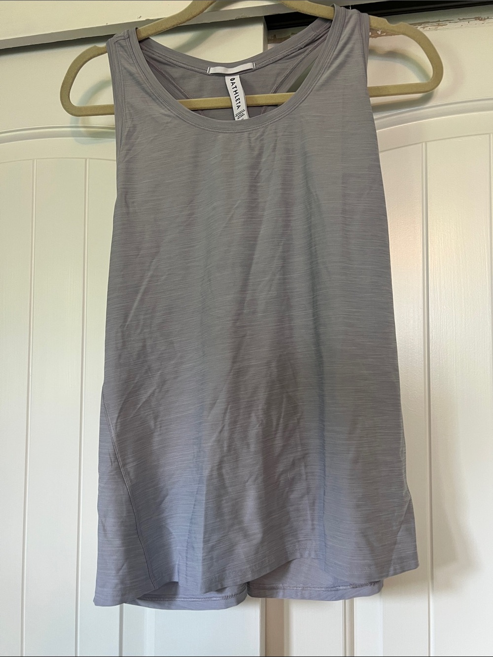 Athleta Razor back tank top - light purple - 1X - very good condition